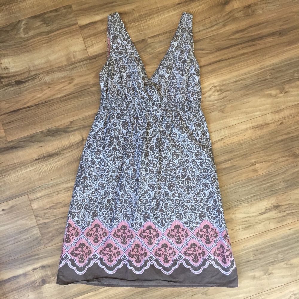 Sonoma Boho Print Tank Dress